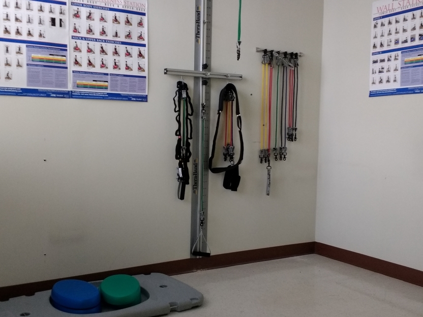 Physical therapy room